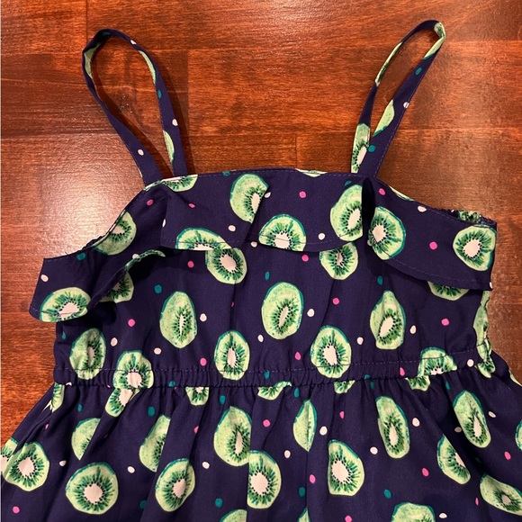 NWT 12-18 Months Kiwi Print Cherokee Summer Dress - Picture 3 of 10